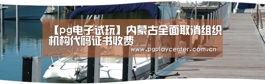 【pg电子试玩】内蒙古全面取消组织机构代码证书收费(图2) pg电子试玩